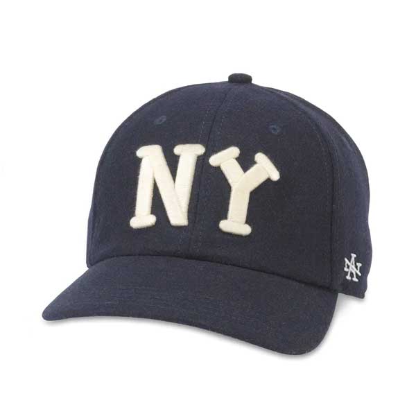 　Archive Legend NEGRO LEAGUE NEW YORK BLACK YANKEES(NAVY)NY　ニューヨーク　ブラックヤンキース　ニグロリーグ　ベースボールキャップ　ウールキャップ　ネイビー
