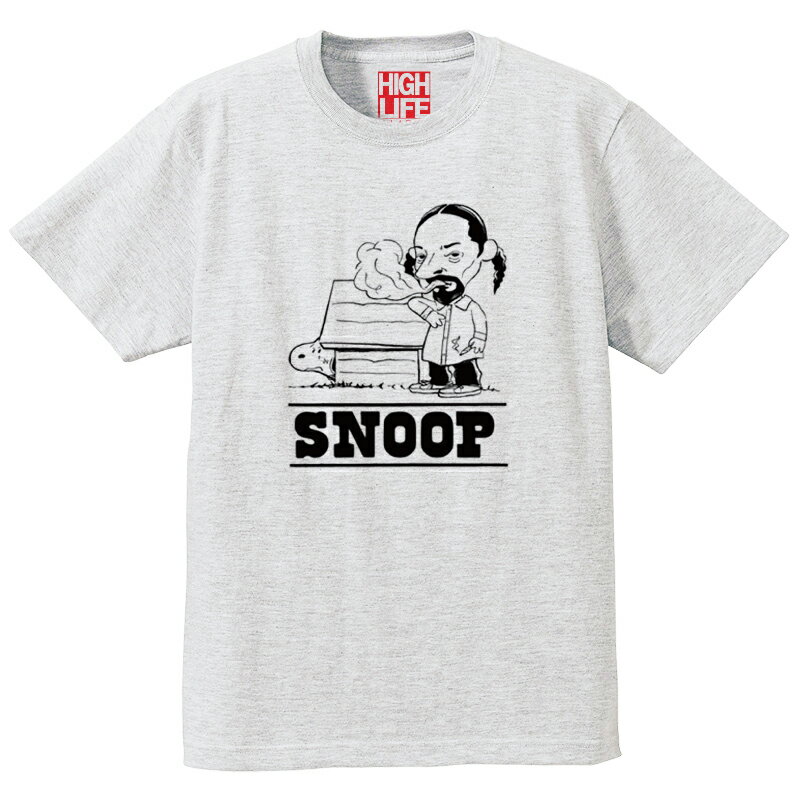 HIGHLIFEۡʥϥ饤աSNOOPTEE(ASHGREY)