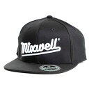 【MIXWELL WORLDWIDE（ミックスウェル）】SCRIPT SNAPBACK CAPスナップバックキャップ スクリプトロゴ HIPHOP DJ スクラッチ ビートジャンキーズ BEAT JUNKIES EXCUSIONERS