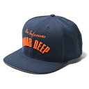 MOBB DEEP SNAPBACK CAP(NAVY)モブディープ　　ラップT　90年代　ヒップホップ　スナップバックキャップ　べースボールキャップ　帽子　アクリル
