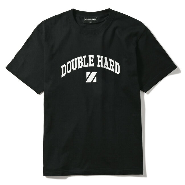 楽天BLACKANNY【DOUBLE HARD（ダブルハード）】ARCH LOGO TEE（BLACK）アーチロゴ　Tシャツ　DJ HAZIME ハジメ　HIP HOP　ストリートファッション　B系　大きいサイズ　XXL