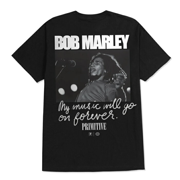 Primitive × BOB MARLEY　FOREVER TEEスケート　ボブマーリー　レゲエ　Tシャツ　コラボ