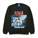 【EFFECT.(エフェクト)】N.W.A LOWRIDER MURAL SWEATSHIRTEAZY-E Dr DRE ICE CUBE 90's HIP HOP クルーネック スウェット Straight Outta Compton ラップT Mr CARTTON ビッグサイズ 大きいサイズ