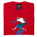 TRASHER TRE S/S TEE(RED)スラッシャー マガジン　　スケートボード　スケボー　ロゴTシャツ　PARRA　Patta　レッド　インポート　USA　シュプリーム