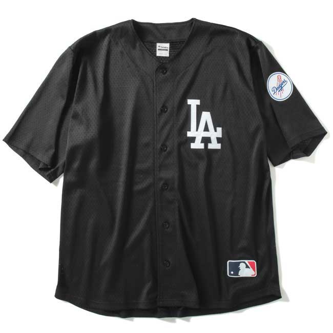 FANATICSʥեʥƥå)MLBLOSANGELESDODGERSBASEBALLSHIRT(BLACK)١ܡ륷ĥ㡼᥸㡼꡼١ܡLA󥼥륹ɥ㡼