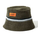 KNIT CRUSHER HATニット　クラッシャーハット　バケハ　バケットハット　BRONER　サマーハット