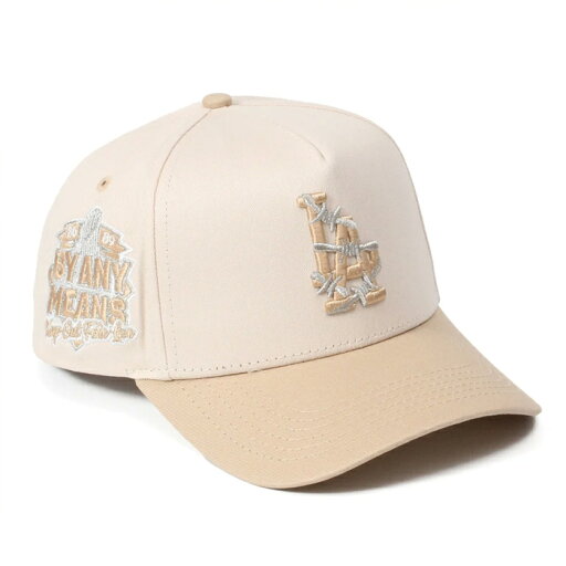 【KEEP OUT FAKE LOVE(キープアウトフェイクラブ)】WORLD FAMOUS LA SNAPBACK(CREAM/BEIGE)KOFL LA LOS ANGELES 有刺鉄線 スナップバックキャップ 帽子 刺繍 【KEEP OUT FAKE LOVE(キープアウトフェイクラブ)】WORLD FAMOUS LA SNAPBACK(CREAM/BEIGE)KOFL LA LOS ANGELES 有刺鉄線 スナップバックキャップ 帽子 刺繍