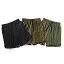 【FLATLUX(フラットラックス)】DRIFTER SHORTショートパンツ バスパン メッシュ ストライプ レオパード カモ