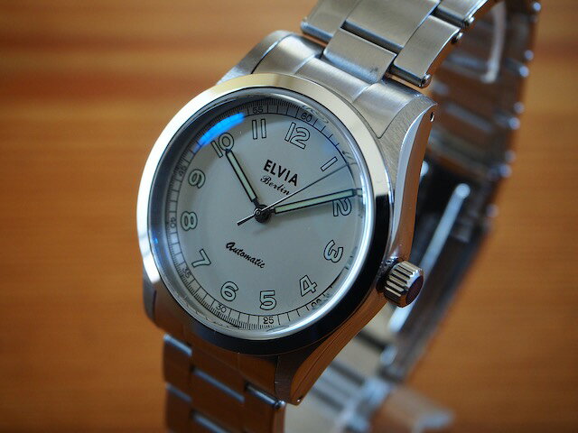 【New】MWC時計 mwc 時計 ミリタリーウォッチ ミリタリー ウォッチ 腕時計 メンズ ELVIA エルヴィア レトロクラシック omega オメガ 1940s~50s 36mm 25 石/26石 自動巻き 200m 防水リベットブレス ボックスサファイア風防 米陸軍 専用ケース SW200 セリタ SUW1929