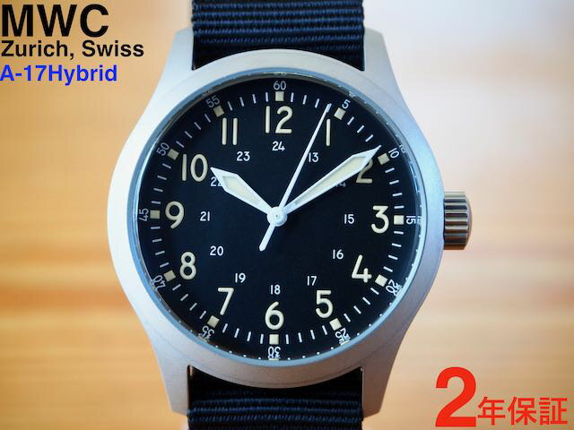 MWC時計 メンズ腕時計ブランド ミリタリーウォッチ SEIKO メカクォーツ アメリカ軍 腕時計 A-17 1950s ..