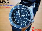 【New】MWC時計 ミリタリーウォッチ SEIKO NH35A アメリカ軍 メンズ腕時計 ナビゲーター 自動巻き 300m/1000ft 防水 トリチウム GTLS ノーロゴバージョン サファイア クリスタル セラミックベゼル 高度40,000ft 対応 スイスマイクロテック自己発光 セイコームーブメント
