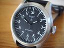 IWC パイロットウォッチ 腕時計（メンズ） メンズ 腕時計 ブランド【送料無料】ミリタリーウォッチ　MWC時計 クラッシクアビエーター　1940s 50m/165ft防水　セイコー自動巻　NH35A　Big Pilot Aviator Pilot Watch スイープセカンド　世界限定250個　パイロットウォッチ　ノンデート　CLIX/SS/B/ND