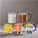 【楽天スーパーSALE】6個セット、300ml / 10オンス 家庭用ストレートライトラグジュアリーガラスティーカップセット、