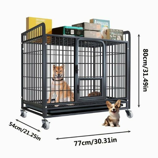 犬用サークル 犬 サークル ペットサークル 屋根付き 組み立て簡単 お手入れ簡単 犬 小型犬 中型犬 大型犬 脱走防止 屋内/屋外兼用 ペット用品 (キャスター付き) 犬用サークル 犬 サークル ペットサークル 屋根付き 組み立て簡単 お手入れ簡単 犬 小型犬 中型犬 大型犬 脱走防止 屋内/屋外兼用 ペット用品 (キャスター付き)
