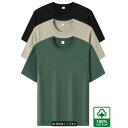 メンズコットンTシャツ4枚セット、カジュアル、夏用、幾何学柄