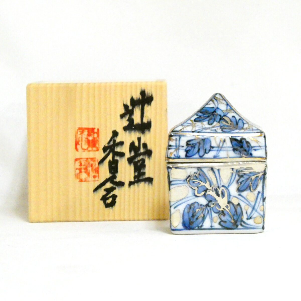 Ｗ２７８　香合　『色絵　立雛』『高野昭阿弥 造』　共箱　茶道具 楽天市場】昭阿弥 香合の通販