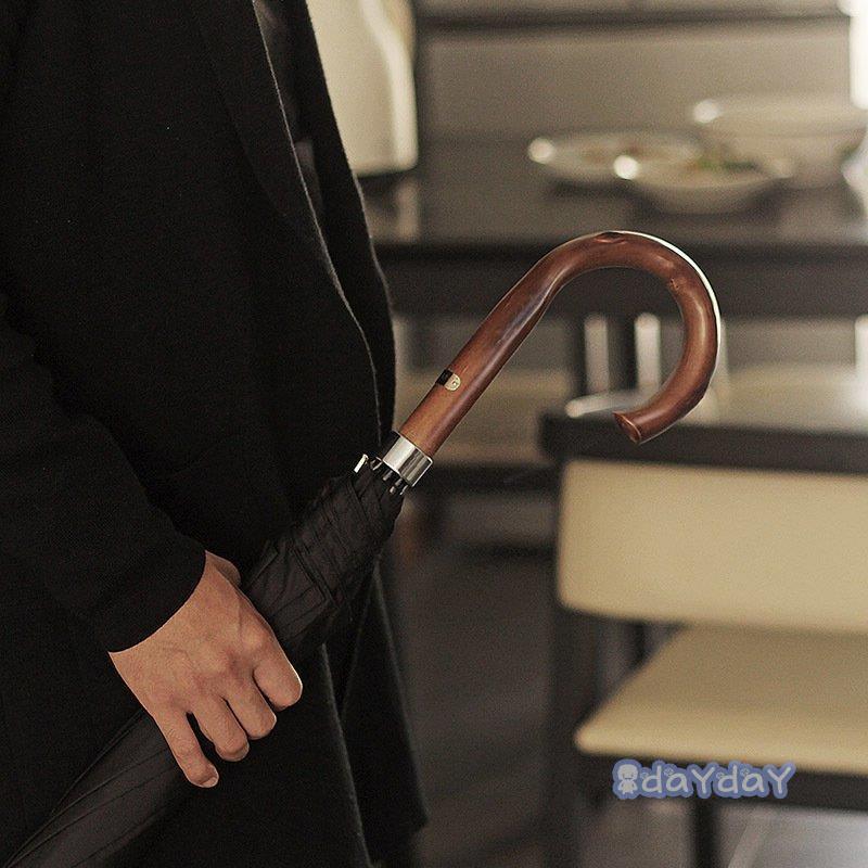 頑丈 撥水加工 無地和風傘 ワンタッチ長傘 耐風 ビジネス傘 紳士用 梅雨対策 大きめ110cm ワンタッチ 雨傘 長傘 おしゃれ メンズ