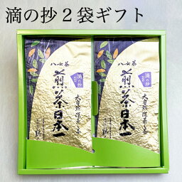 製茶匠 鵜ノ池 日本茶 お茶 ギフト 高級茶 八女茶 2袋セット お茶 緑茶 茶葉 深蒸し茶 日本茶 法事 お返し 引き出物 お供え物 贈物 内祝 贈り物 プレゼント 一番茶 詰め合わせ お土産 誕生日 御仏前 お供え物 ご仏前 志 鵜ノ池製茶