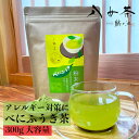 べにふうき 粉末茶 送料無料 大容量 福岡県産 300g スプーン付き お得用 粉末 お茶 緑茶 べにふうき茶 送料無料 メチル化カテキン カフェイン 鵜ノ池製茶