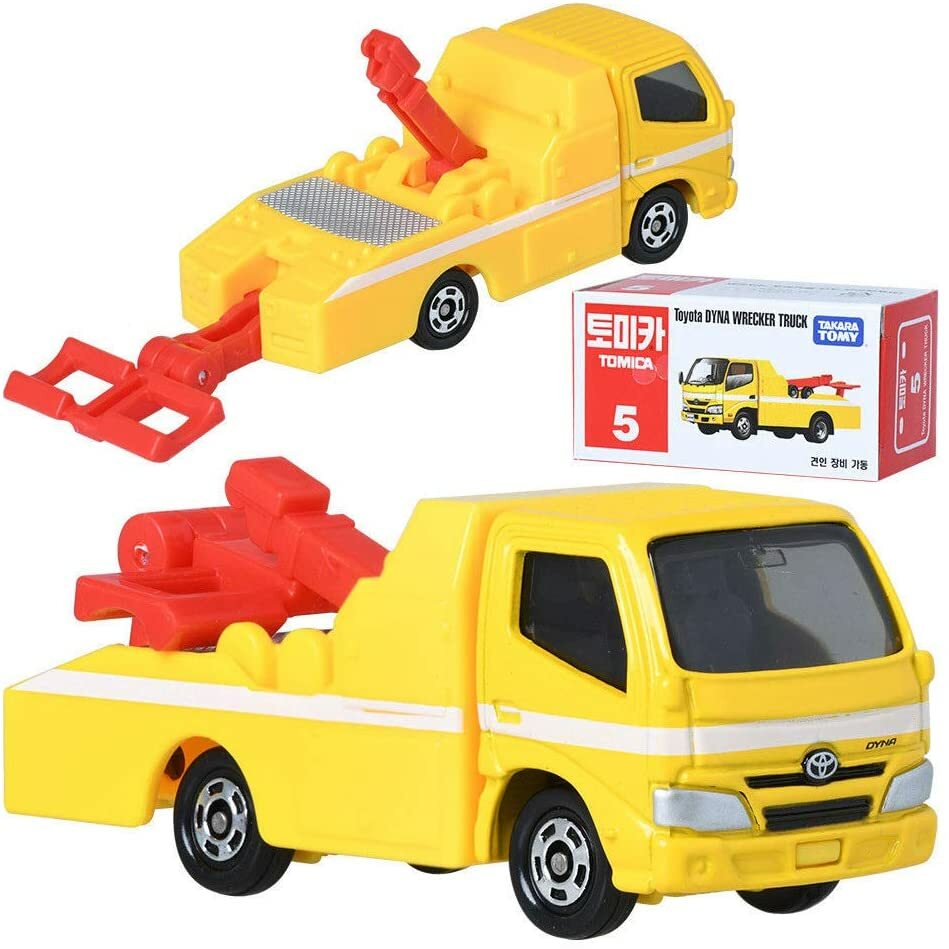 タカラトミー TAKARA TOMY トミカ No.5 トヨタ ダイナ レッカー車 (箱) はたらく車 ミニカー ギフト おもちゃ 玩具 小学生 男の子