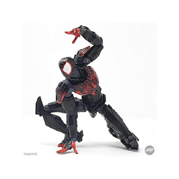 Mondo Tees San Diego Comic-Con 2021 Exclusive Mondo Mecha Marvel Spider-Man Miles Morales Action Figure, Multicolor, 25 Ounce 送料無料