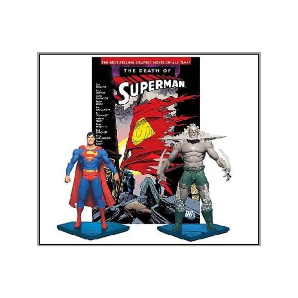 DC Direct Superman VS. Doomsday Action Figure Collector Set 送料無料 2