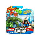 ハズブロ Marvel Superhero Squad Series 17 Mini 3 Inch Figure 2Pack Thor & Abominatio 送料無料