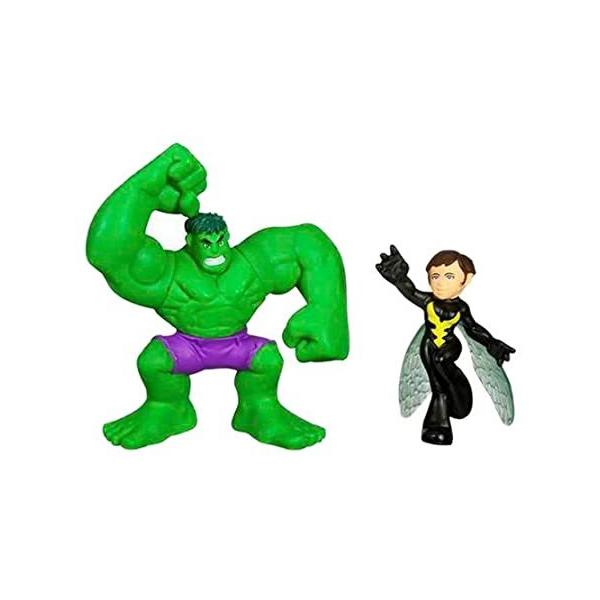 ハズブロ Marvel Super Hero Squad ? Hulk and Wasp 送料無料