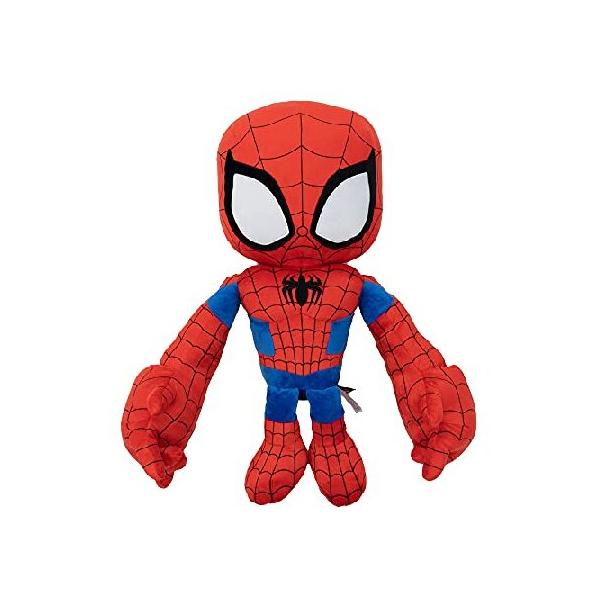 マーベル Marvel Ginormous Plush Spider-Man Character, 28-inch Super Hero Soft Doll with Role-Play Hands, Collectible Gift for Kids ＆ Fans Ag 送料無料