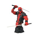 DIAMOND SELECT TOYS Marvel: Deadpool Bust, Multicolor, 6 inches 送料無料