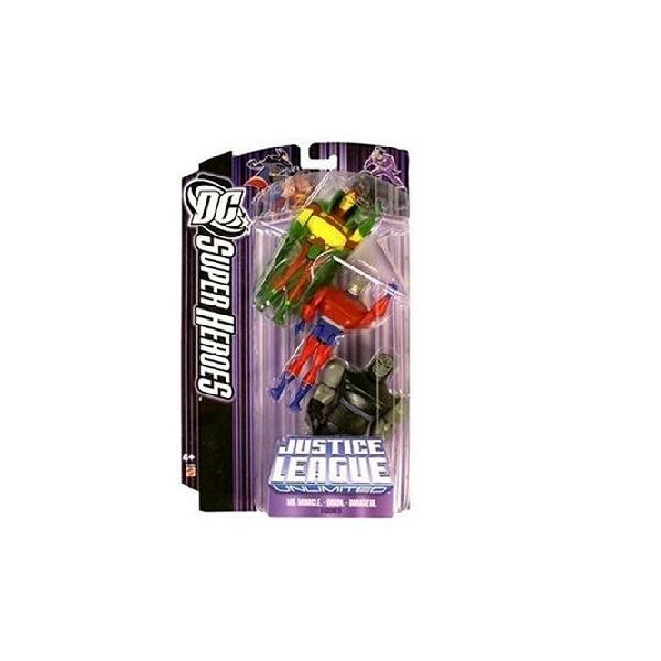 DC Super Heroes Justice League Unlimited Action Figure 3-Pack with Mr. Miracle, Orion  Darkseid [Purple Card] ̵