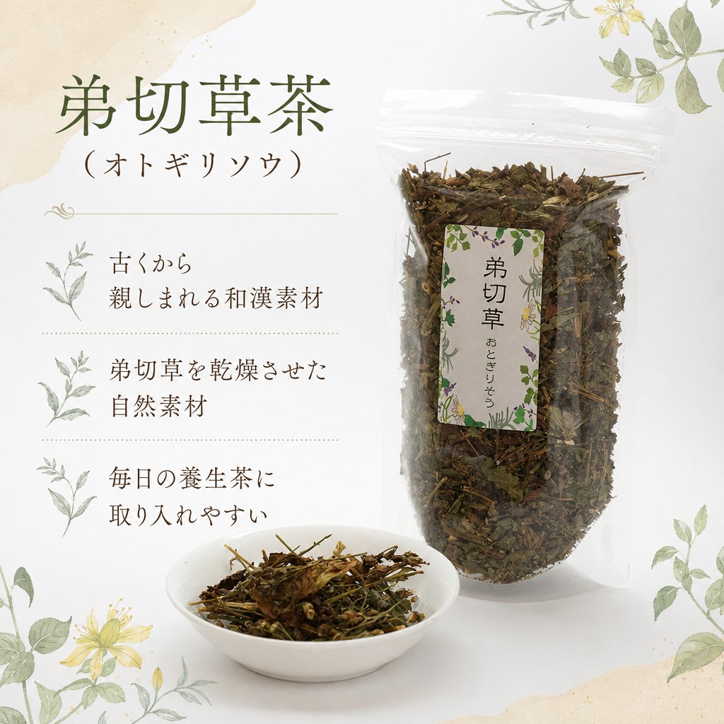 弟切草茶（オトギリソウ）お茶 乾燥 国産 薬膳 【1袋あたり 70g】薬膳酒 健康食品 健康茶 和漢 薬膳料理薬膳茶 オトギリソウ茶 ギフト【仙台の漢方専門薬局 運龍堂】【まとめ買い】 unryudo-10000011 運龍堂 楽天市場店 サンプル画像2