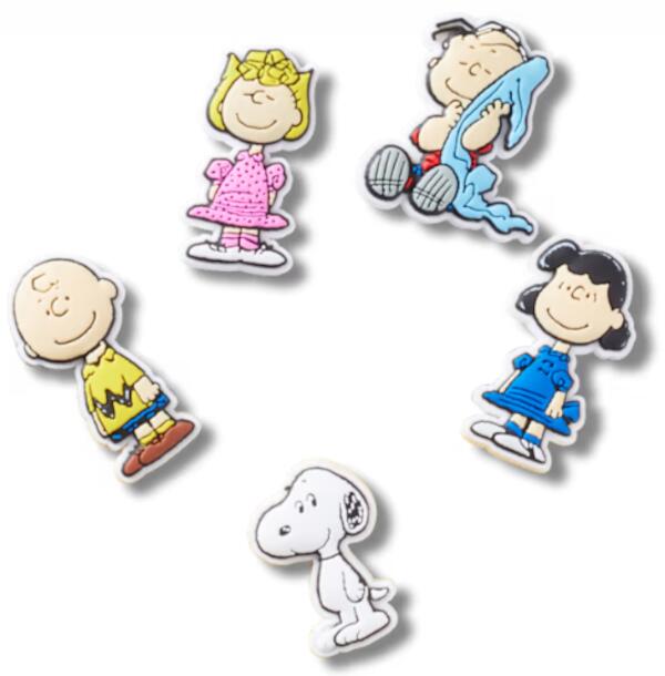 クロックスジビッツ ピーナッツ 5 パック