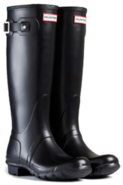 ＜特別価格！＞HUNTER【ハンター】WOMENS ORIGINAL TALL BLACKオリジナルトール・ブラックレインブーツ ラバーブーツ 長靴