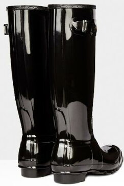 ＜特別価格！＞HUNTER【ハンター】ORIGINAL TALL GLOSS BLACKオリジナルトールグロスブラックレインブーツ ラバーブーツ 長靴