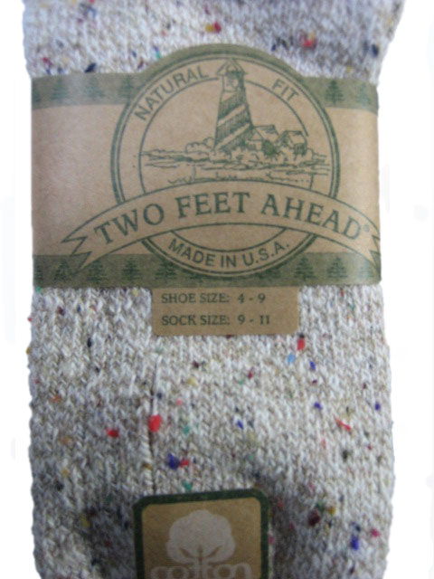 Two Feet Ahead Quarter Socks Denim WomensMade In USAミックスソックス・ウィメンズアメリカ製