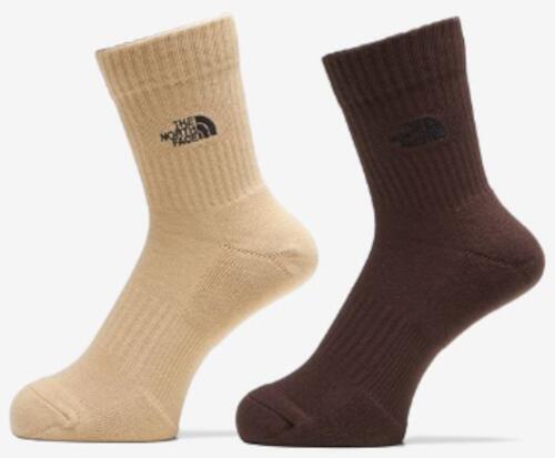 The North Face ノースフェイス TNF ロゴ 2P クルーソックス