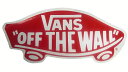 【メール便対応】 VANS BIG OFF THE WALL STICKER!