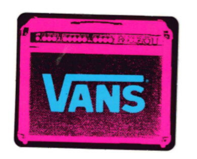 【メール便対応】 VANS AMPLIFIER PINK STICKER!