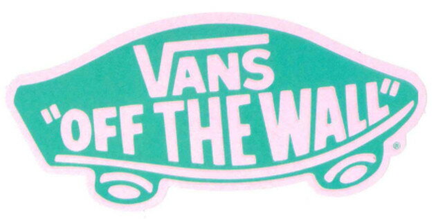 ڥ᡼б  VANS GRN/PINK OFF THE WALL STICKER ١