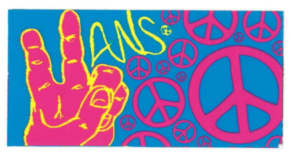 【メール便対応】 VANS PEACE STICKER!