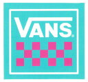 【メール便対応】 VANS GRN PINK CHECK アメリカ企画ステッカー入荷