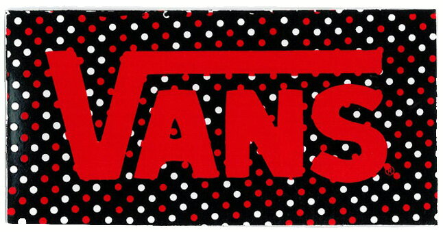 VANS LOGO DOT STICKER!