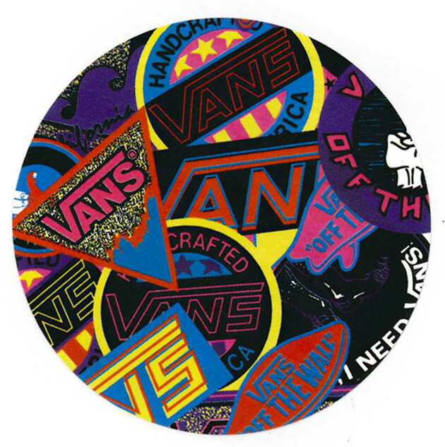 【メール便対応】 新作 VANS MULTI COLOR CIRCLE STICKER 入荷！