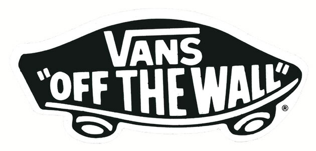 ڥ᡼б  VANS BLACK OFF THE WALL STICKER ١