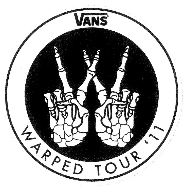 【メール便対応】 VANS WARPED TOUR'11FINGER