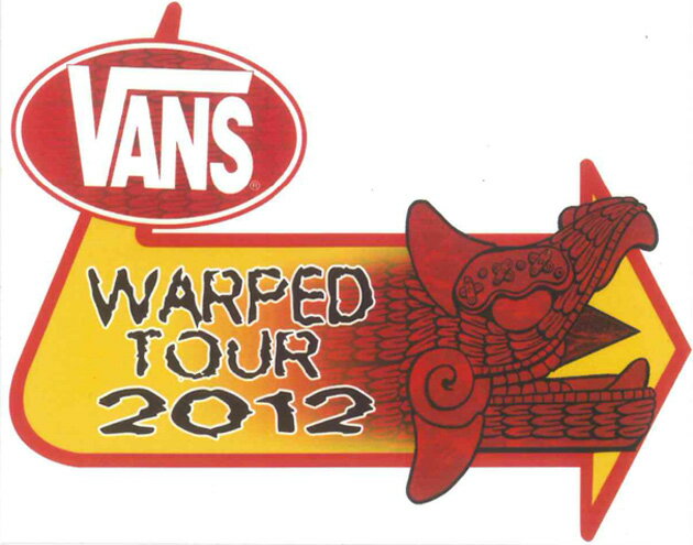 【メール便対応】 VANS WARPED TOUR'12