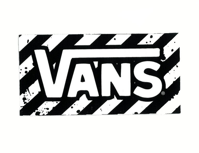 【メール便対応】 VANS WHITE LOGO STICKER!