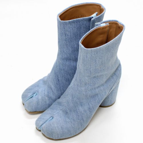 Maison Margiela11 メゾン マルジェラ 22 tabi boots denim デニム 足袋ブーツ 【中古】