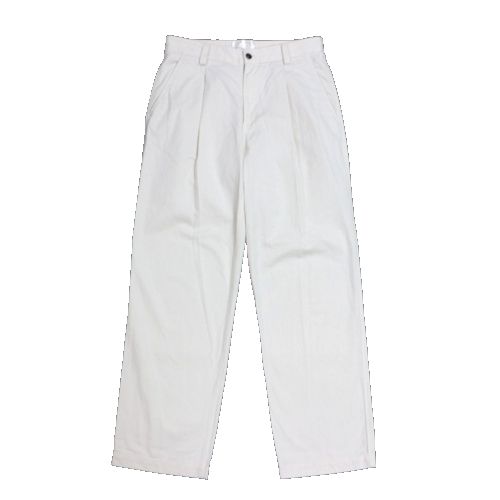 Rakuten - ZARA ザラ タックパンツ 38 オフホワイト 【中古】